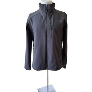 The North Face Hommes Men’s Jacket Sz M/Reg Black Full Zip Softshell Jac…